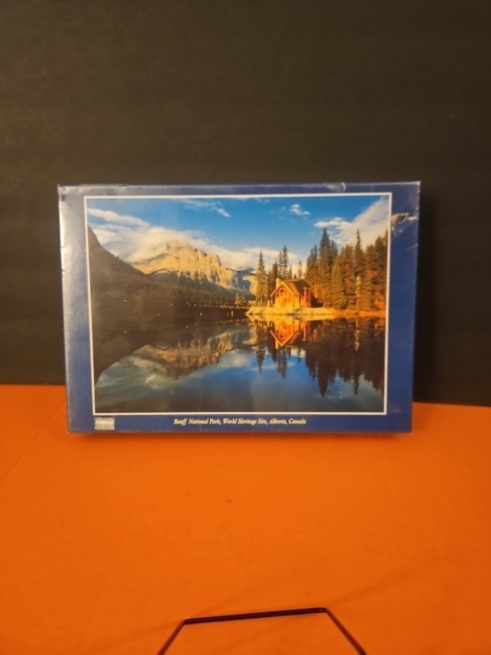 New Sealed 500 Piece Glow in the Dark Jigsaw Puzzle Banff National Park Alberta